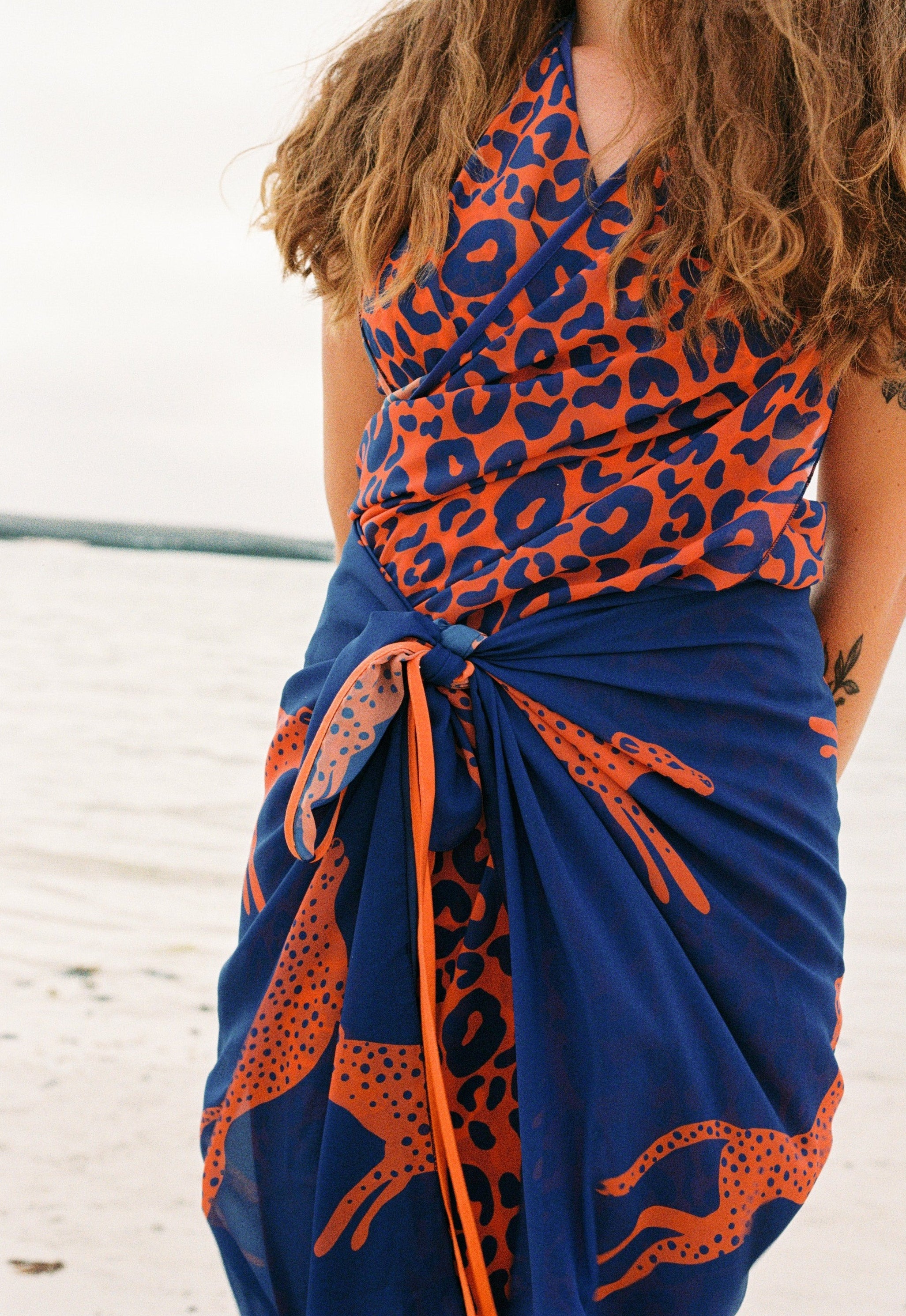 Pareo wild- Blue